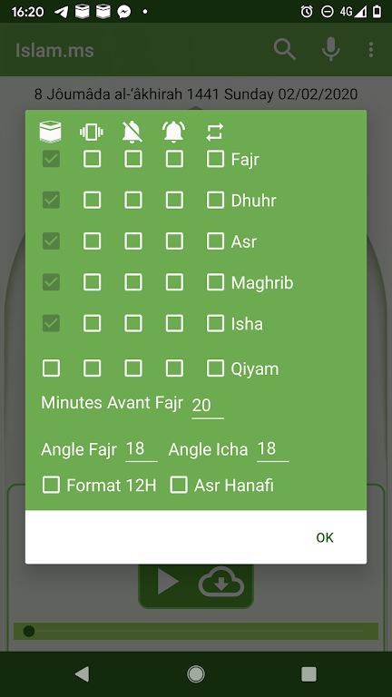 Islam.ms Prayer Times & Qiblah 스크린샷 3