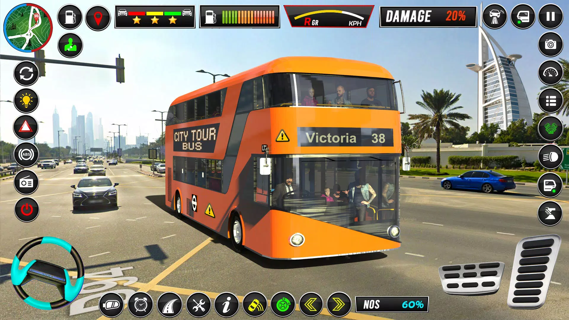 Real Bus Simulator Coach Bus 스크린샷 0