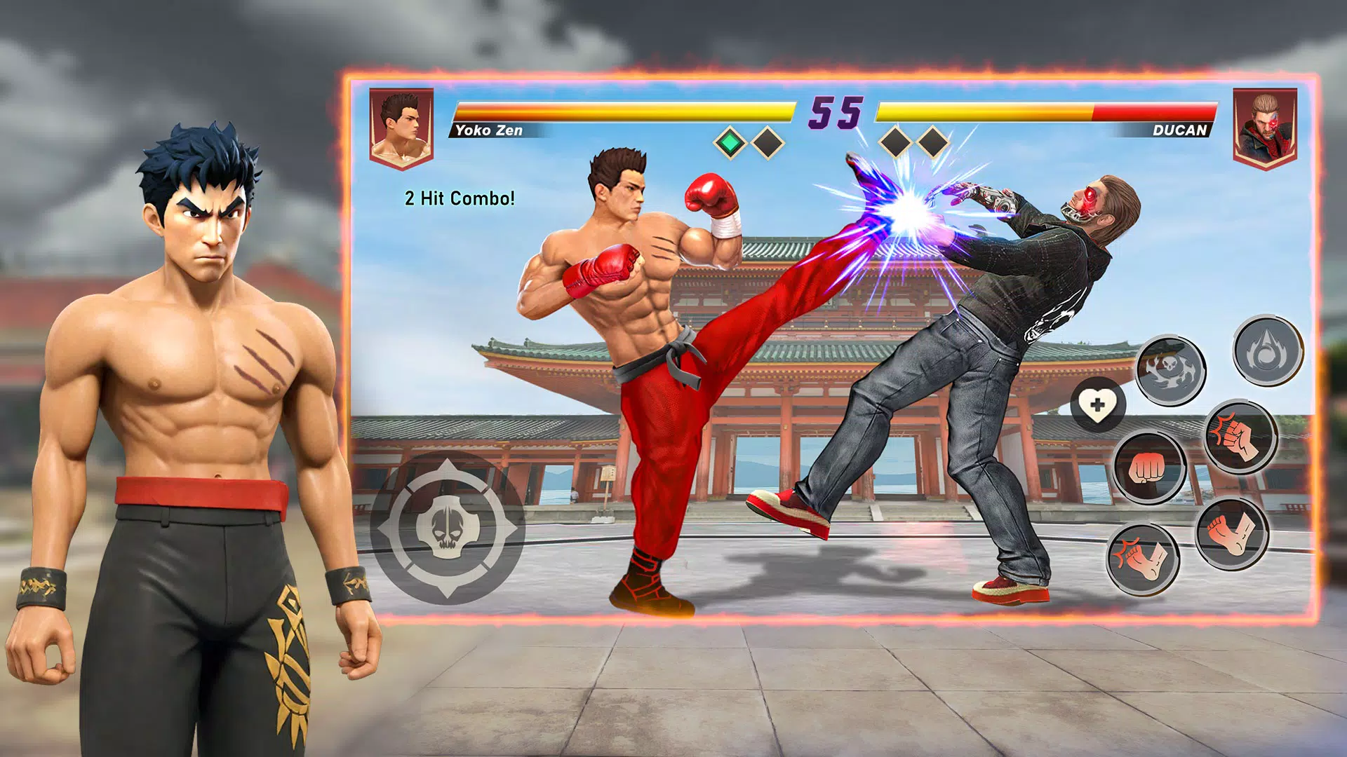 Karate Legends: Fighting Games স্ক্রিনশট 0