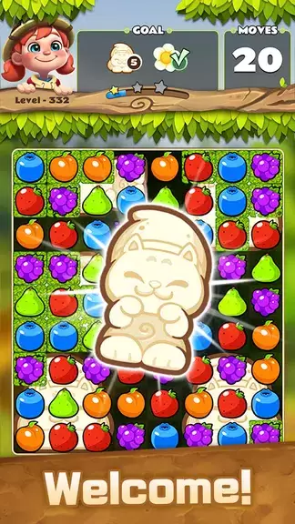 Fruits POP : Match 3 Puzzle स्क्रीनशॉट 0