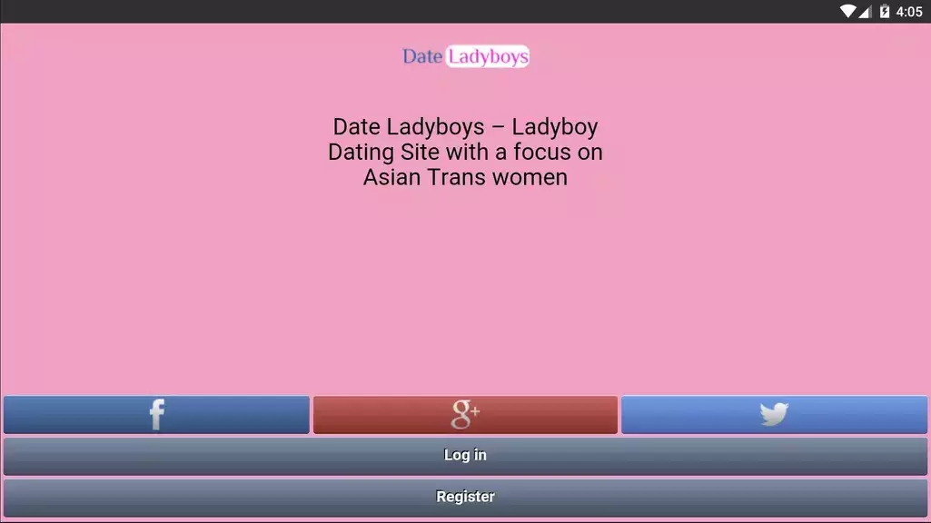 DateLadyboys - Decent Dating for Asian Trans-women Ảnh chụp màn hình 2