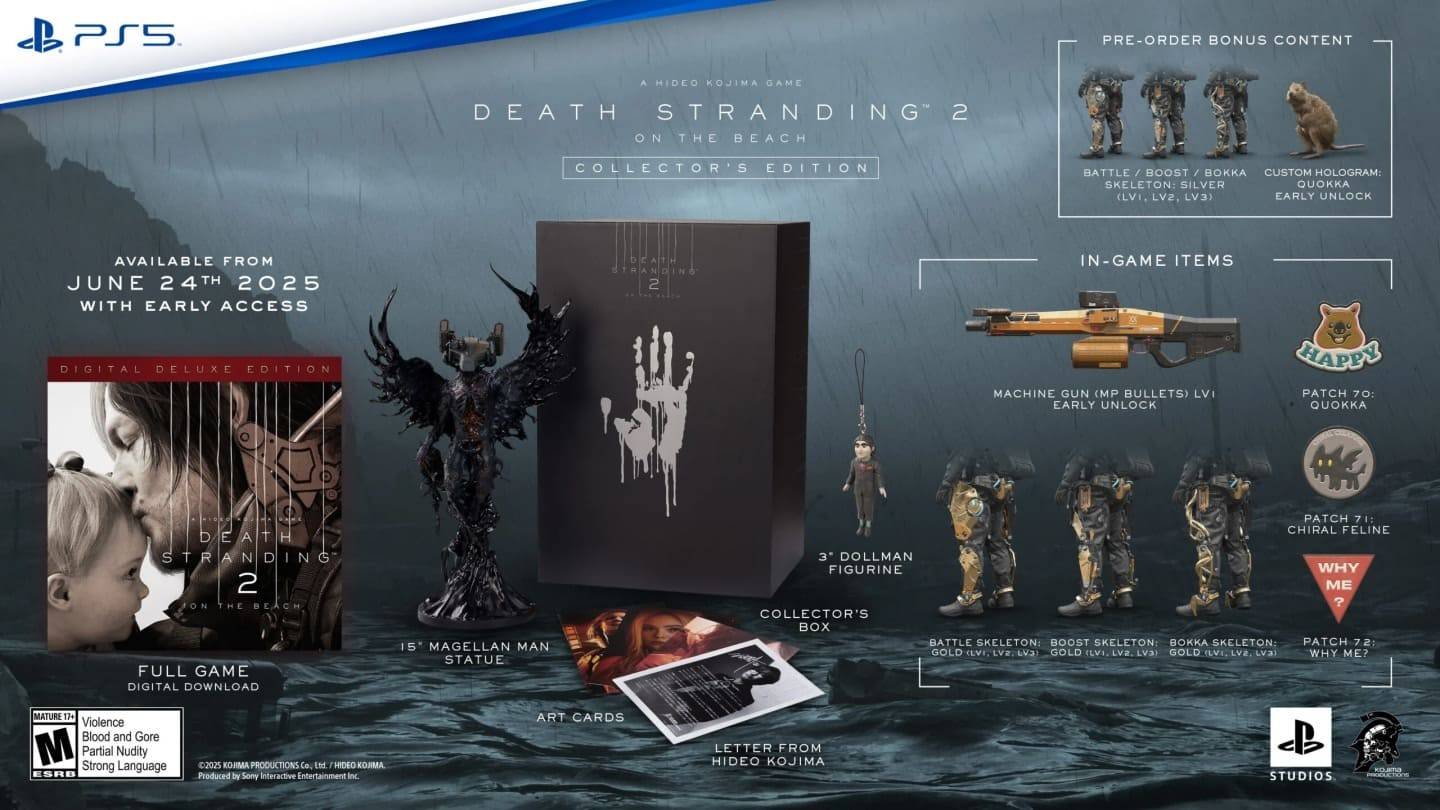 Sony zaprezentuje Stranding Stranding 2 Collector's Edition Trailer