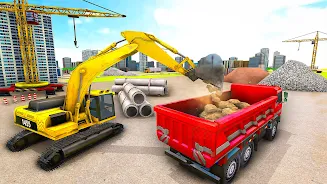 City Construction Truck Games Скриншот 2