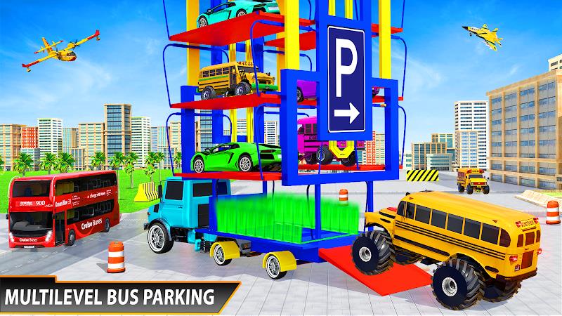 City School Bus Driving Sim 3D স্ক্রিনশট 0