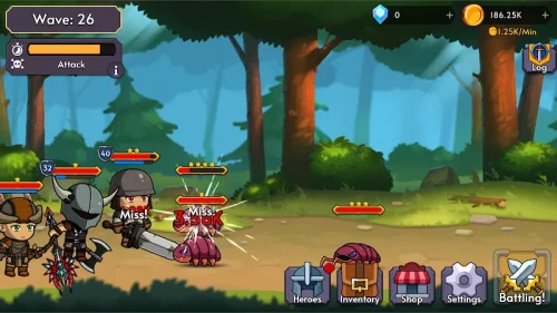Mobile Heroes: Idle Heroes RPG स्क्रीनशॉट 0
