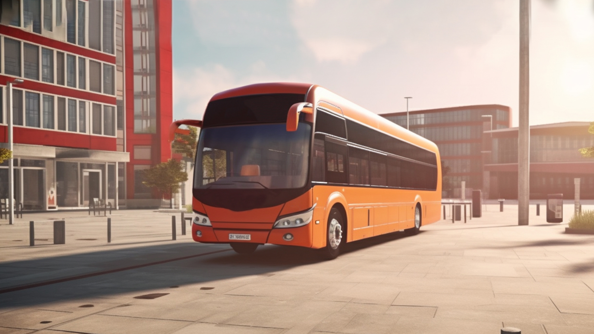 US Bus Simulator: 3D Bus Games Captura de pantalla 0