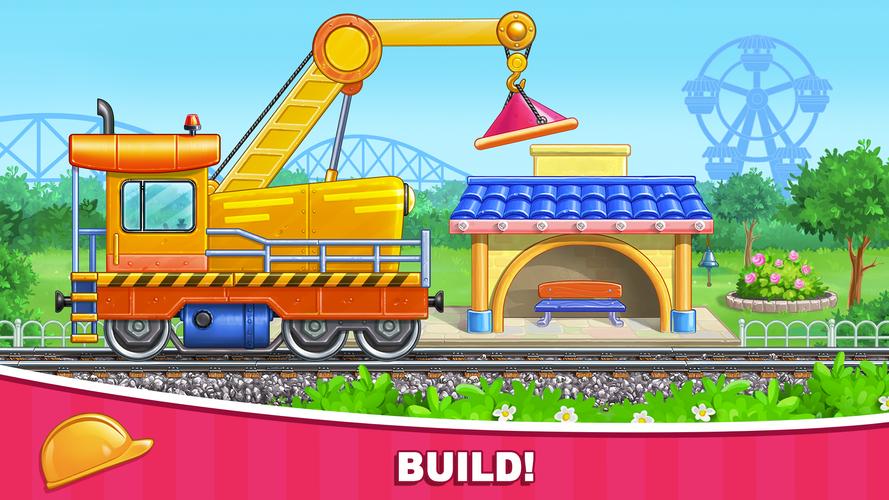 Car games Bulldozer for kids 5 스크린샷 3