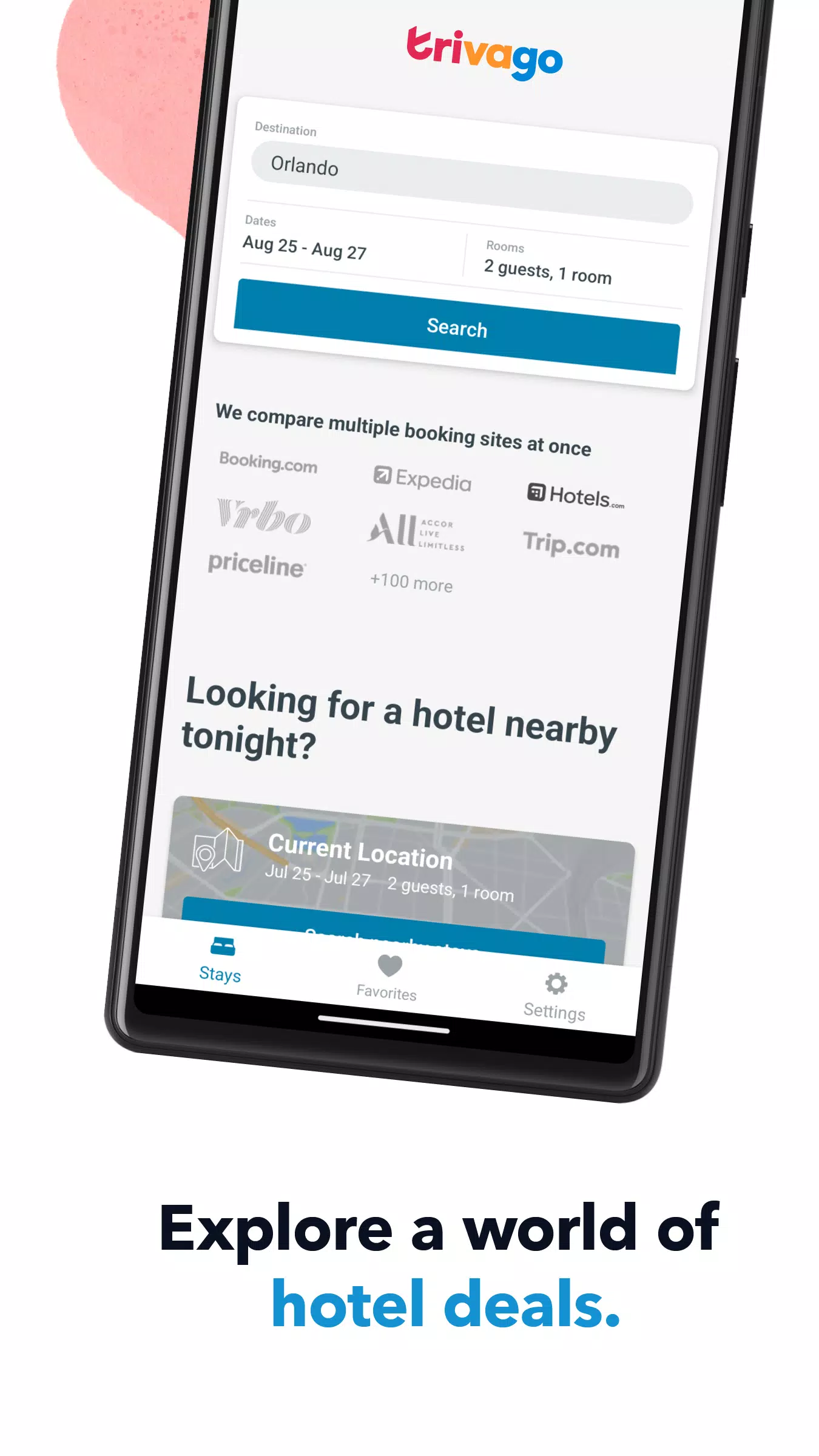 trivago : Compara hoteles Captura de pantalla 1