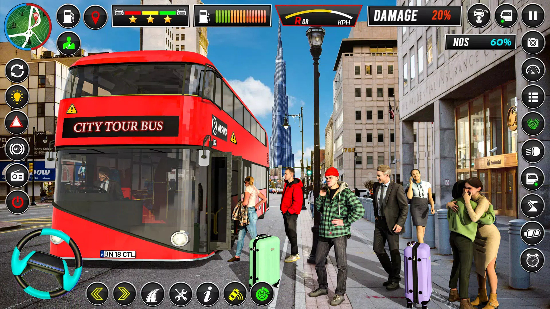 Real Bus Simulator Coach Bus 스크린샷 1
