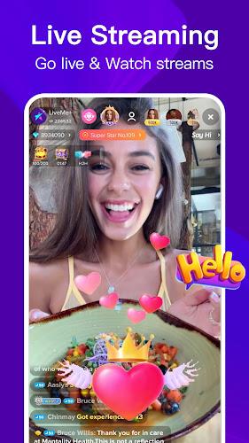 LiveMe+: Live Stream & Go Live Screenshot 0