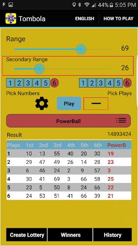 Lottery Strategy Ảnh chụp màn hình 3