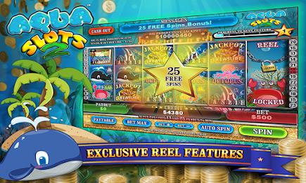 Aqua Slots 2 Treasure Island Captura de tela 3