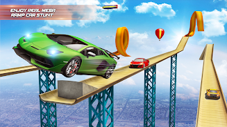 Mega Ramp Car Racing Master 3D Tangkapan skrin 1