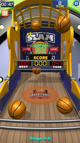 Flick Basketball Stages Screenshot 2