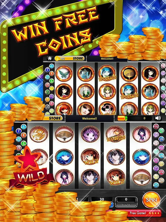 Anime Slots – Tokyo Pokies应用截图第2张