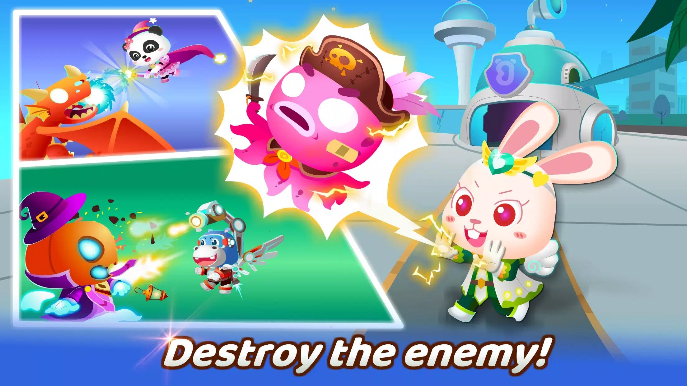 Little Panda's Hero Battle ภาพหน้าจอ 3