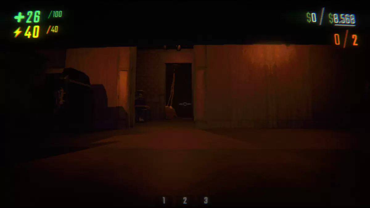 Player caught in a Peeper's gaze.