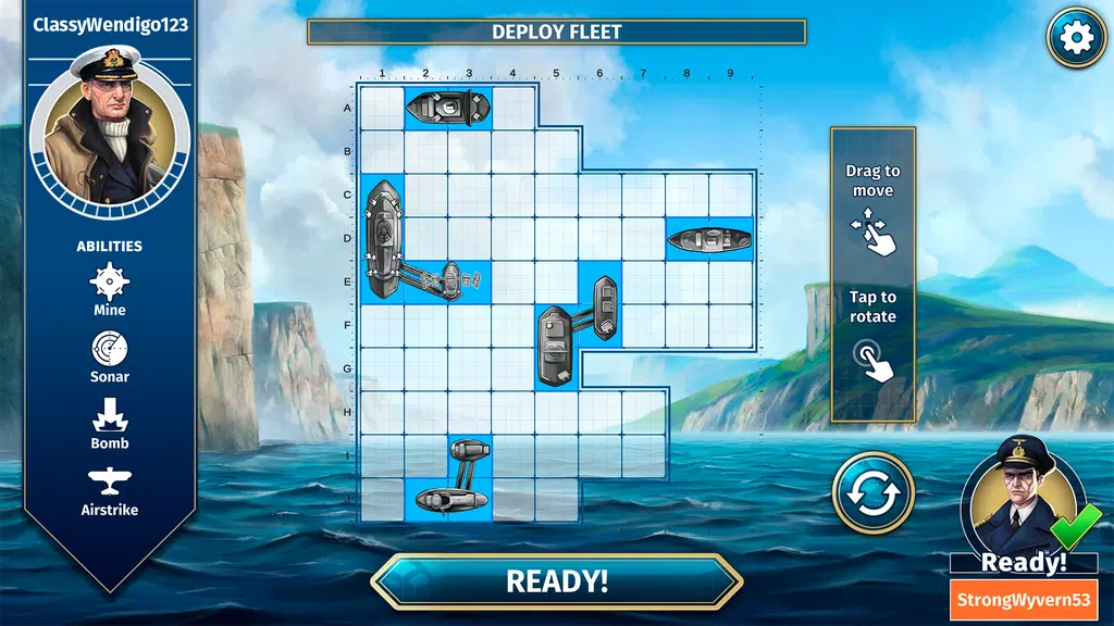 BATTLESHIP - Multiplayer Game Скриншот 2