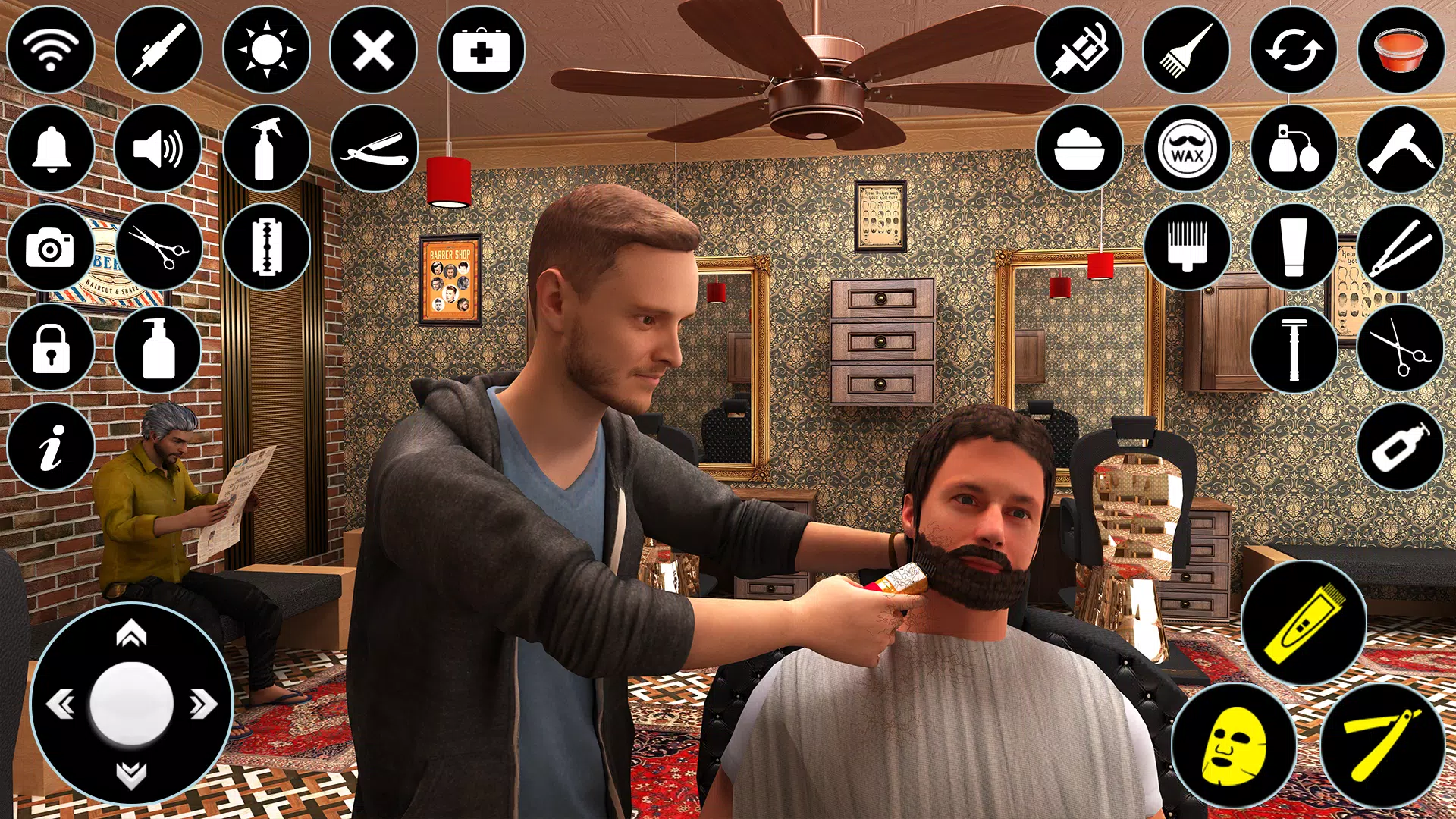 Schermata Barber Shop Game: Hair Salon 1