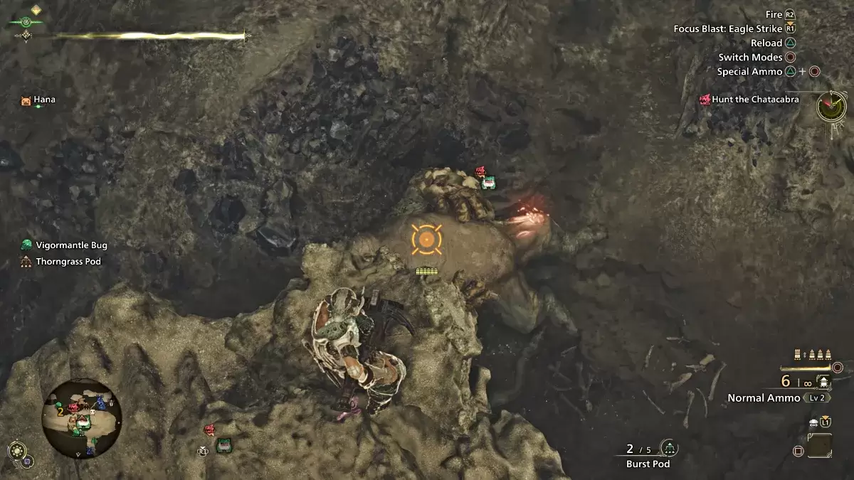 Gamit ang mga bangin upang mai -mount sa Monster Hunter Wilds