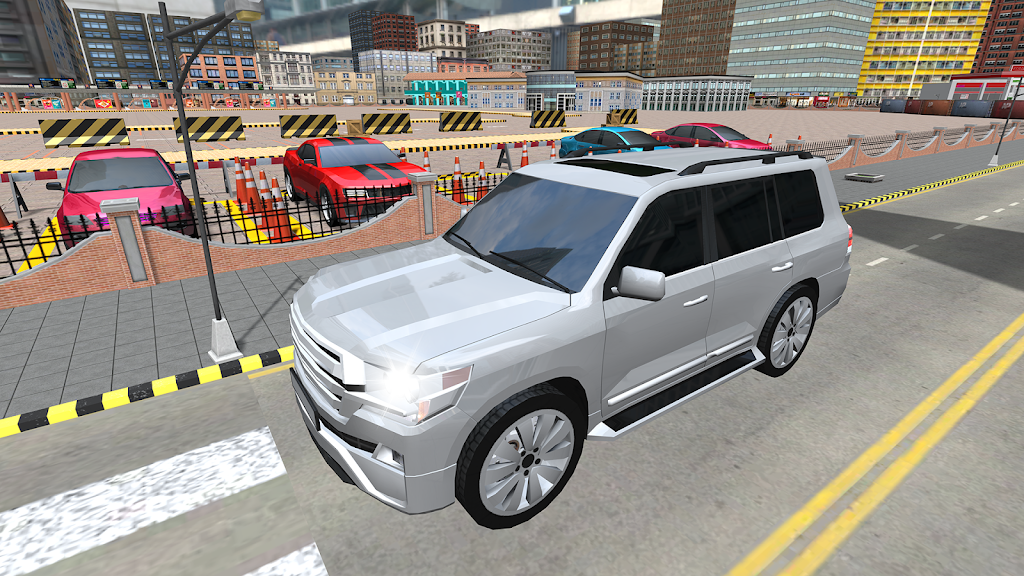 Prado Car Parking Driving Game スクリーンショット 0