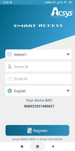 Acsys Mobile Application Скриншот 1