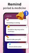 Ovulation & Period Tracker Ảnh chụp màn hình 3