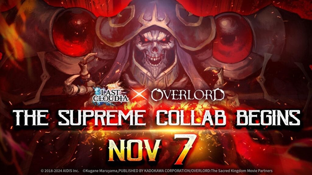 LAST CLOUDIA Ang x Overlord Collaboration ay Bumababa sa Susunod na Linggo!