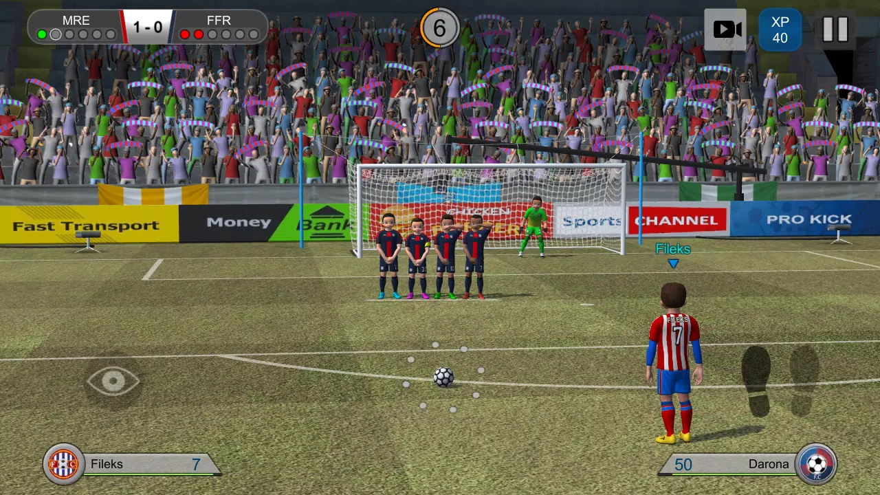 Pro Kick Soccer 스크린샷 1