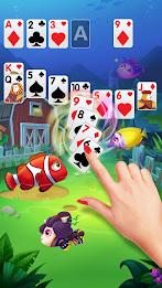 Solitaire Fish Klondike Card Screenshot 2