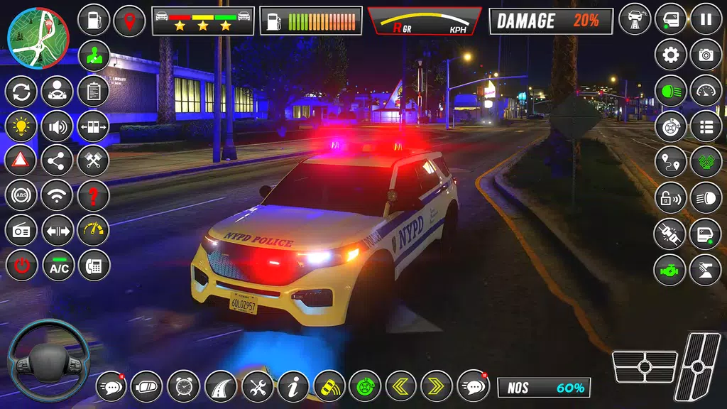 US Police Chase: Cop Car Games स्क्रीनशॉट 3