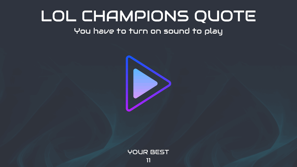 LOL Champions Quote Скриншот 0