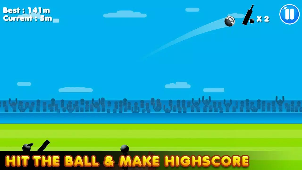 Stickman Cricket:Cricket Games Capture d'écran 3
