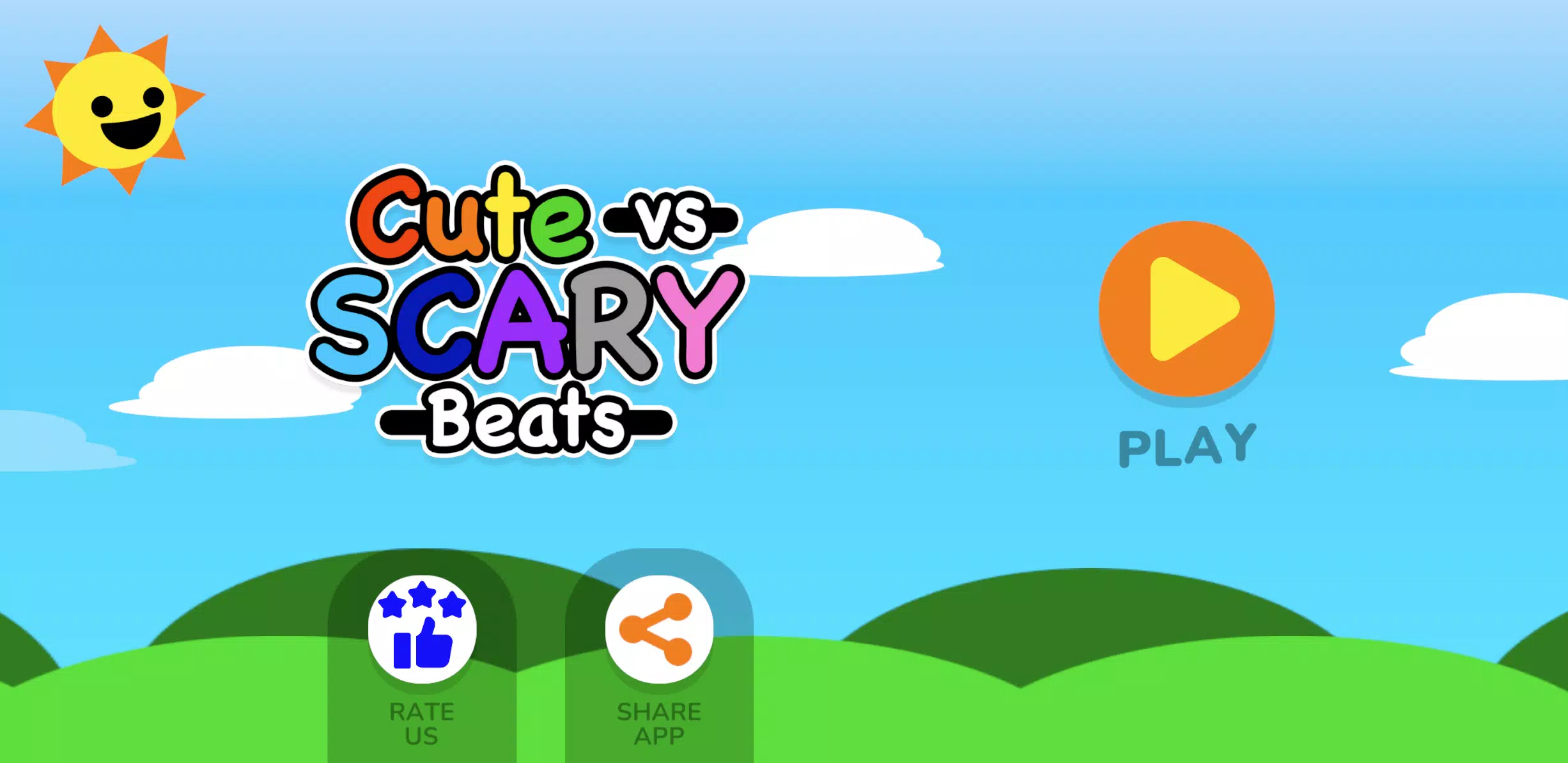 Cute vs Scary Beats Tangkapan skrin 0