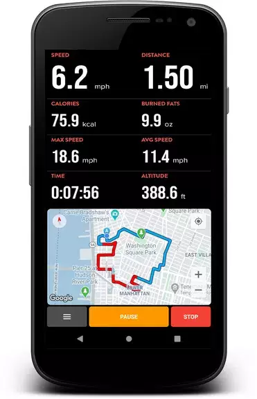 Schermata Cycling Diary - Bike Tracker 1