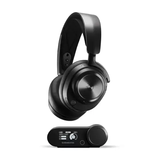 Steelseries - Xbox Serisi X | S, Xbox One için Arctis Nova Pro Kablosuz Çok Oyun Kulaklığı - Black