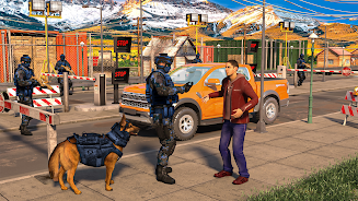 Border Patrol Police Game 2023 स्क्रीनशॉट 0