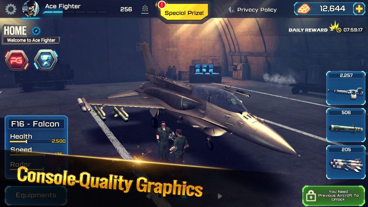 Ace Fighter: Modern Air Combat ภาพหน้าจอ 1