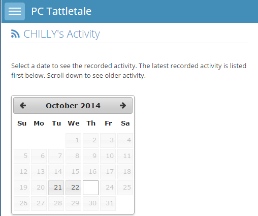 PC Tattletale Captura de pantalla 3