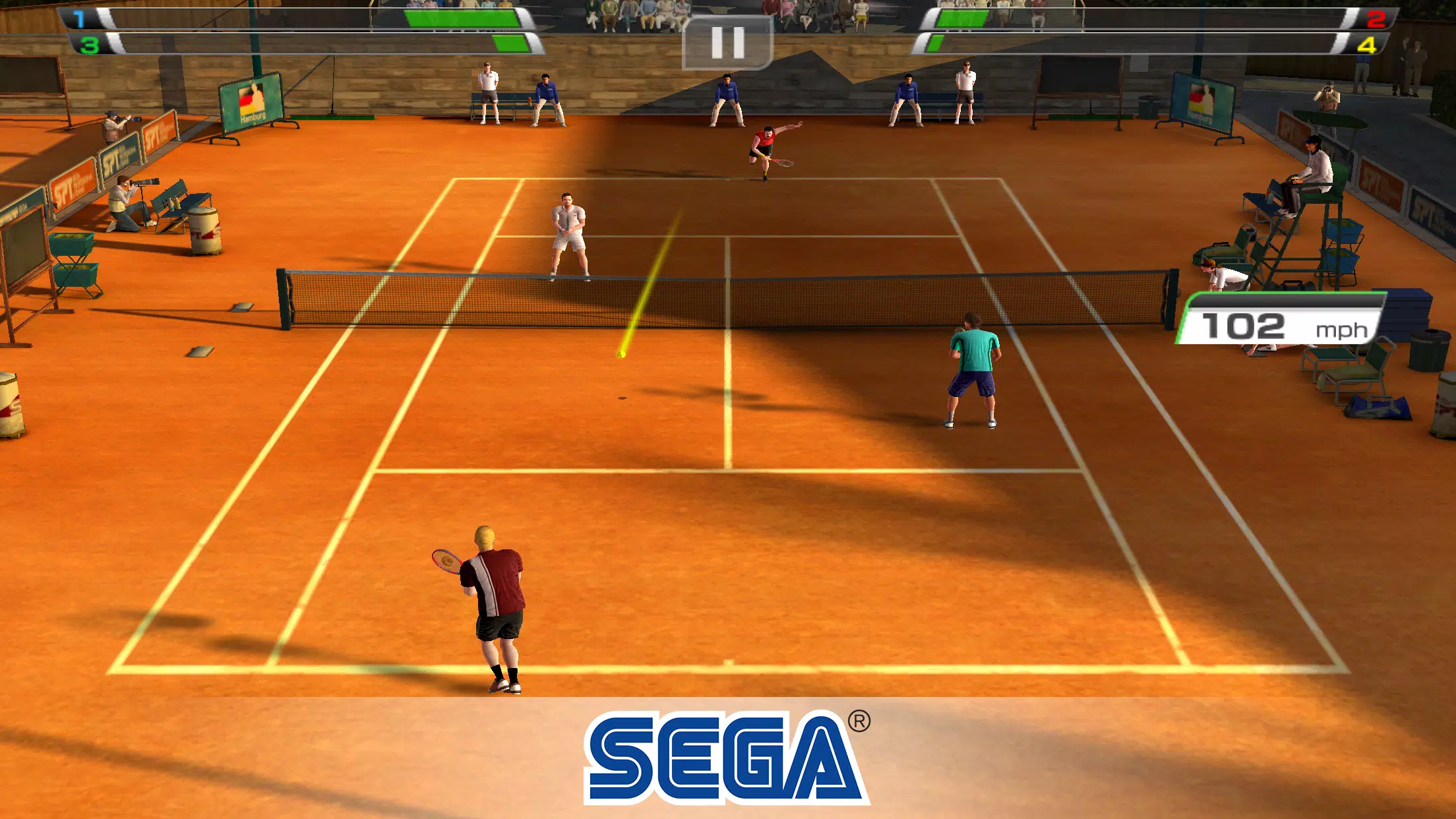 Virtua Tennis Challenge Captura de pantalla 2