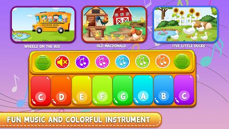 Piano Game: Kids Music Game 스크린샷 0