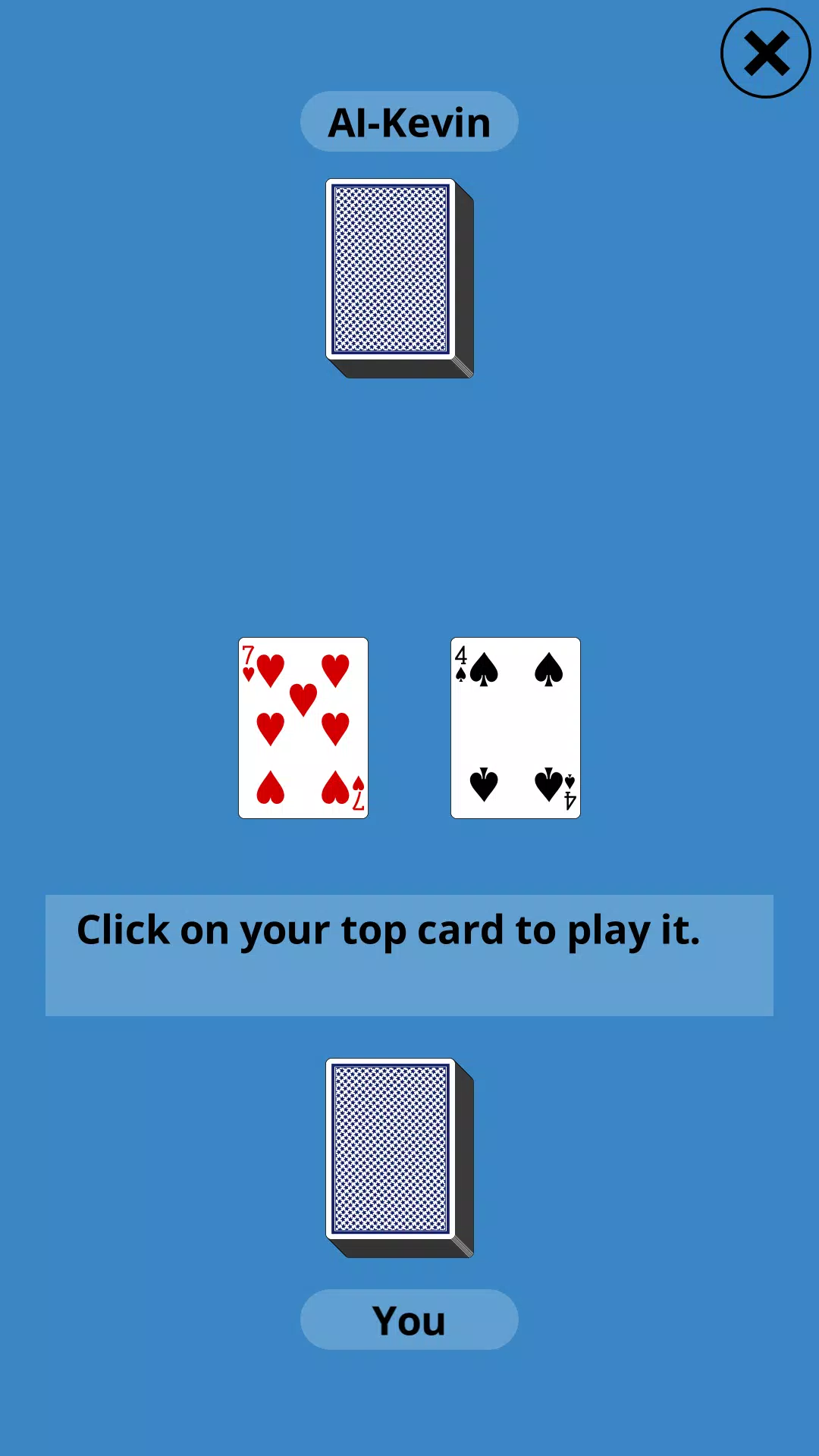 CardGames War Screenshot 0