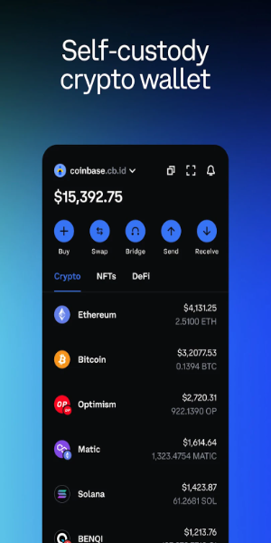 Coinbase Wallet应用截图第1张