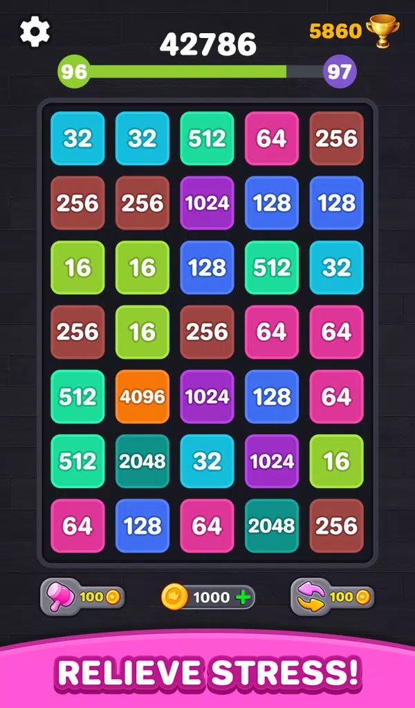 2048 Number Puzzle: Merge Game Captura de pantalla 2
