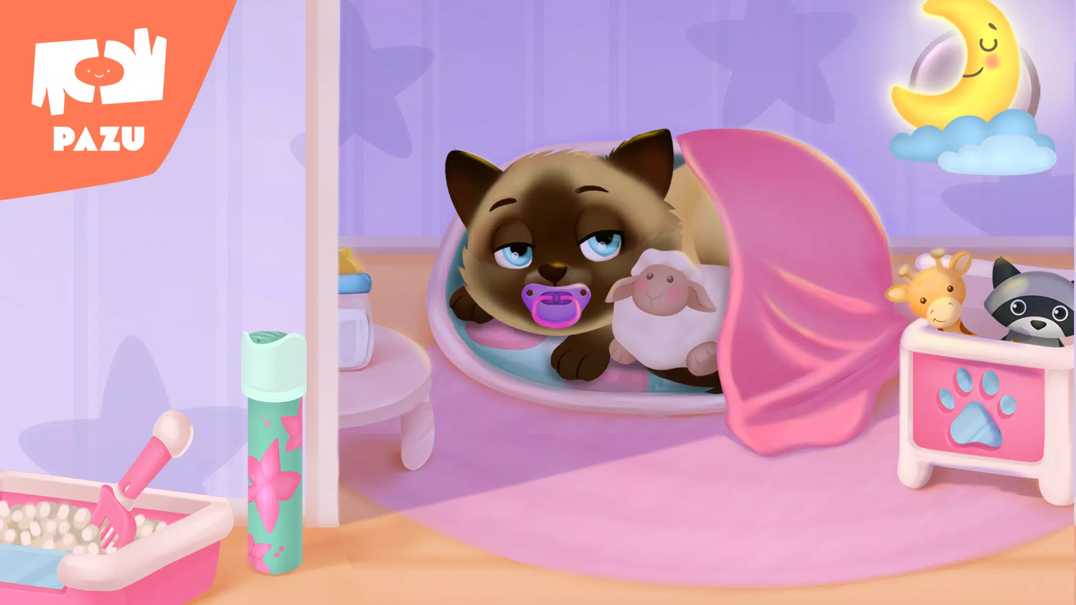 Cat game - Pet Care & Dress up Tangkapan skrin 3