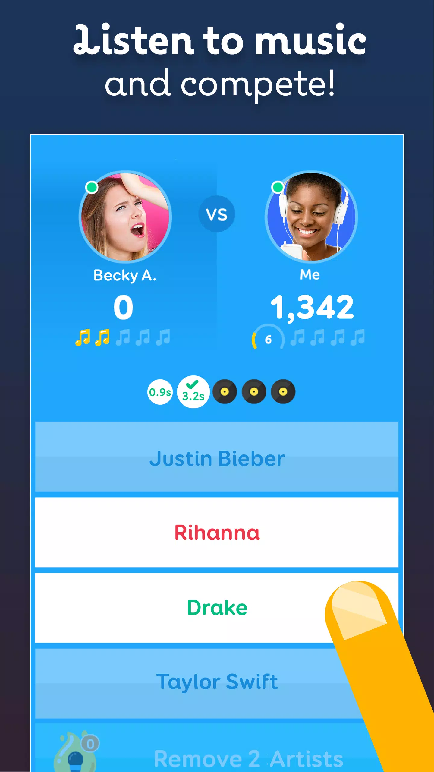 Schermata SongPop Classic 2