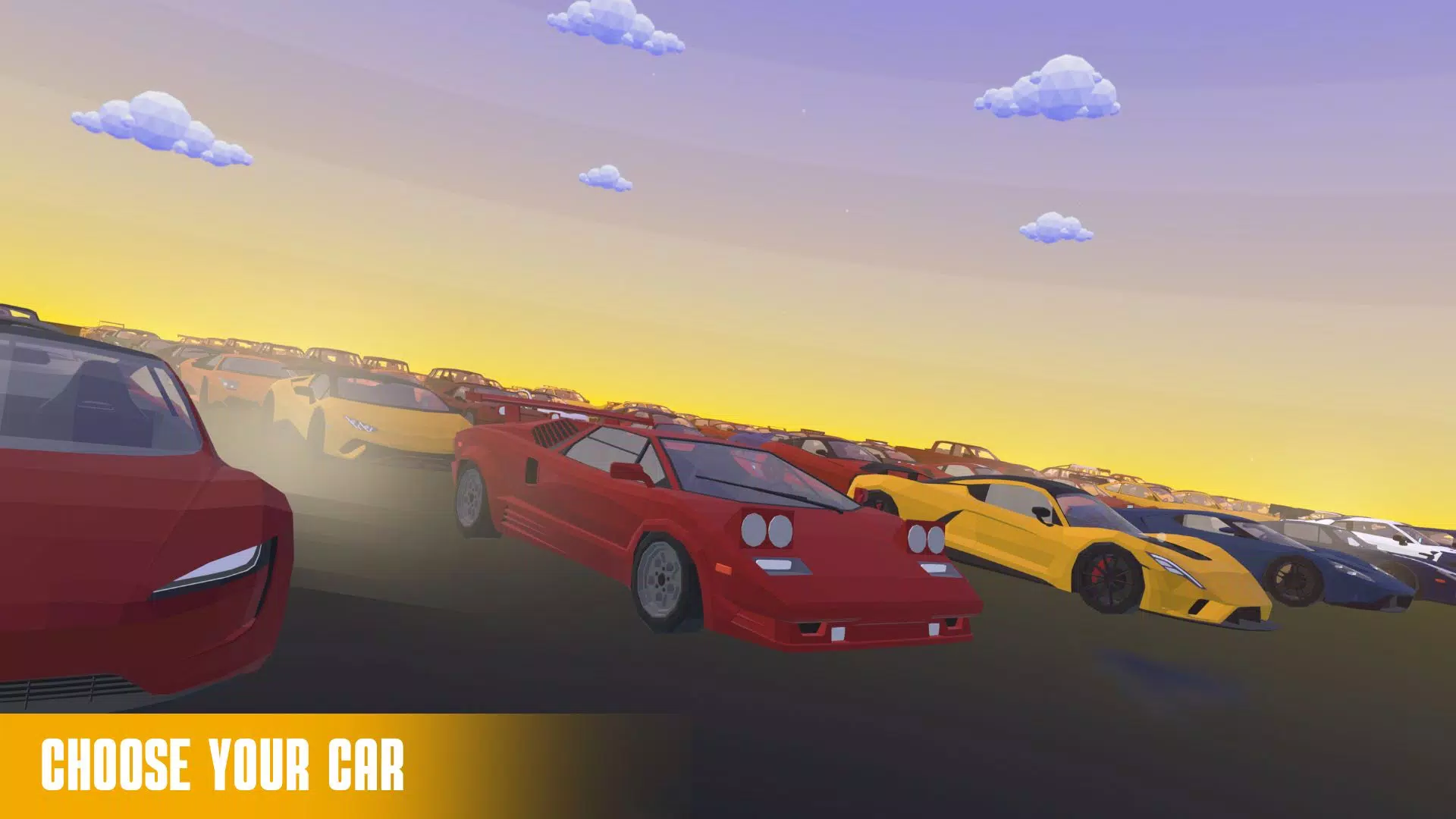 Drag Racing Polygon 3D + Cases Screenshot 1