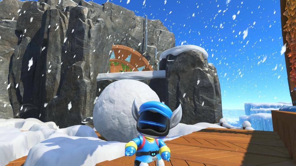 Frozen Meal Secret Portal Localização em Astro Bot