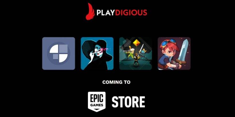 Playdious在Android的Epic Games商店中推出了四场游戏，iOS