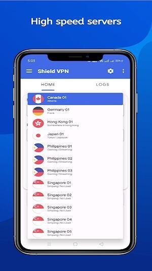 Shield VPN Mod Ekran Görüntüsü 3